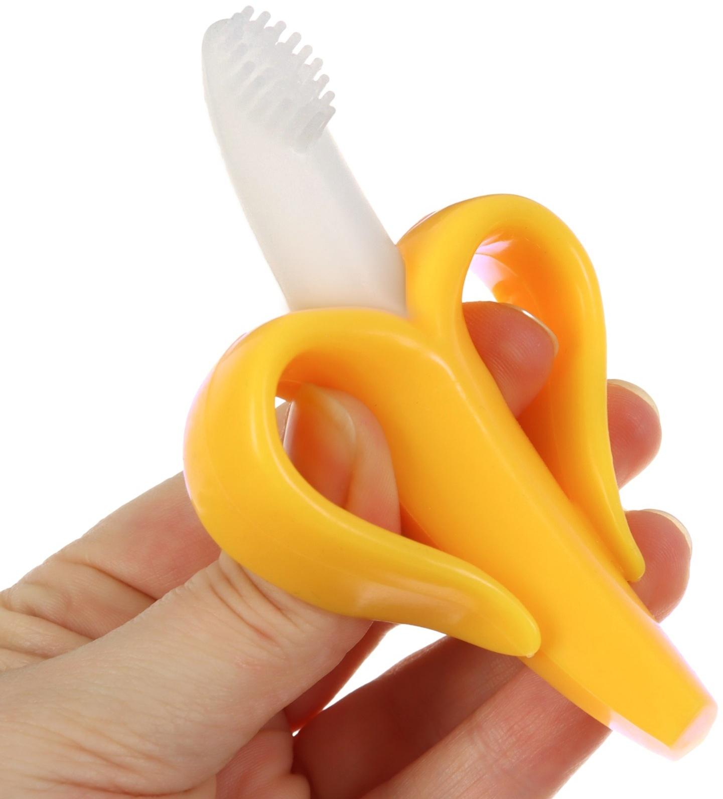 Прорезыватель силиконовый «Банан», Крошка Я