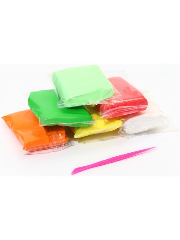 Масса для лепки, пластилин прыгающий «Союзмультфильм», 6 цветов