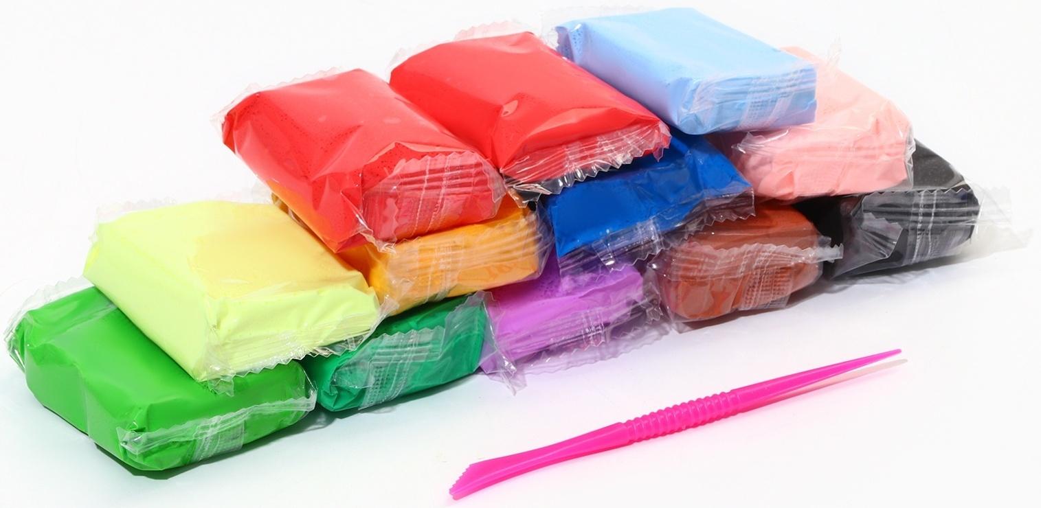 Воздушный пластилин, прыгающий «Союзмультфильм», 12 цветов