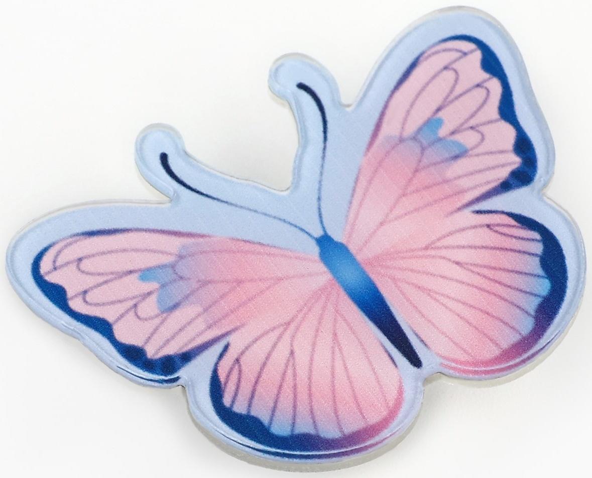 Заколка для волос «Бабочка», 3,7 х 3,5 х 1 см