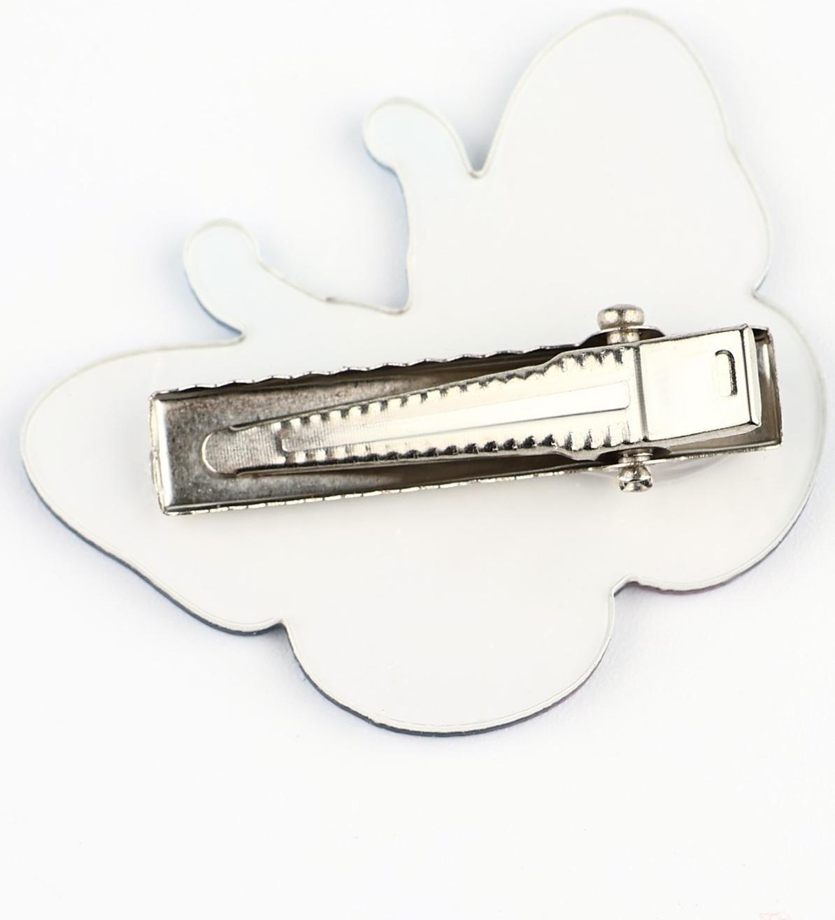 Заколка для волос «Бабочка», 3,7 х 3,5 х 1 см