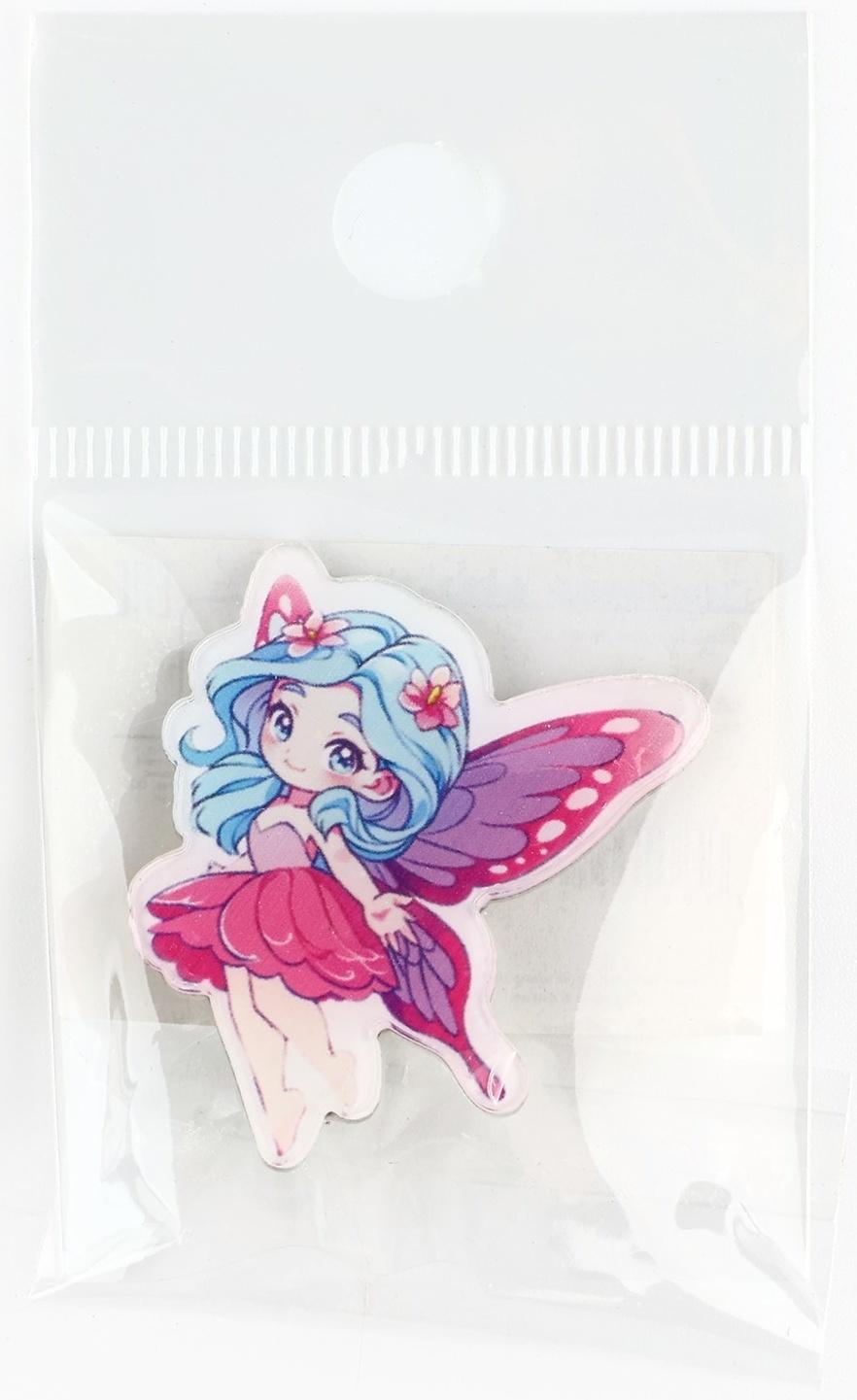 Заколка для волос «Фея», 3,9 х 3,5 х 1 см