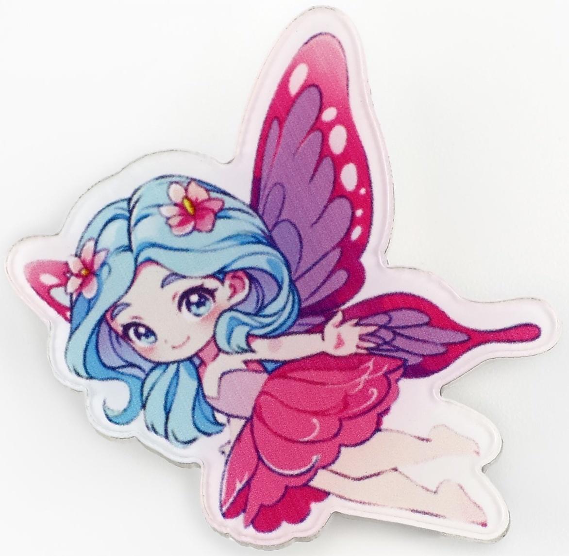 Заколка для волос «Фея», 3,9 х 3,5 х 1 см