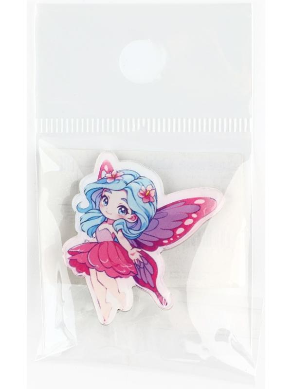 Заколка для волос «Фея», 3,9 х 3,5 х 1 см