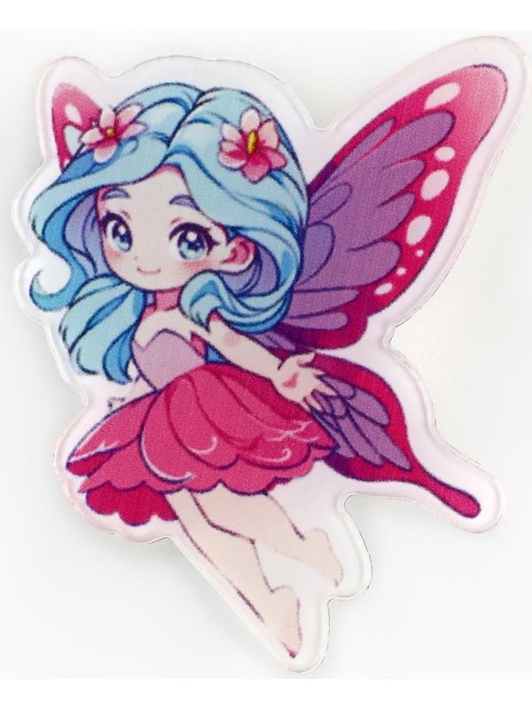 Заколка для волос «Фея», 3,9 х 3,5 х 1 см