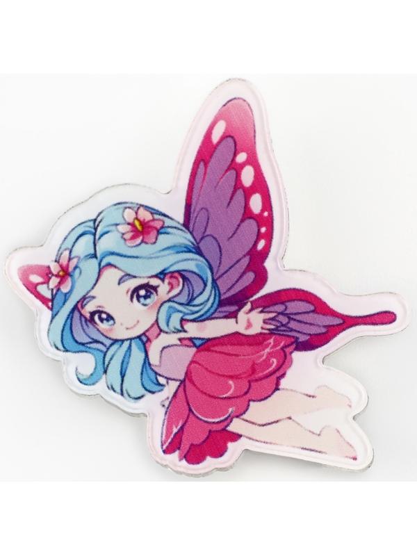 Заколка для волос «Фея», 3,9 х 3,5 х 1 см