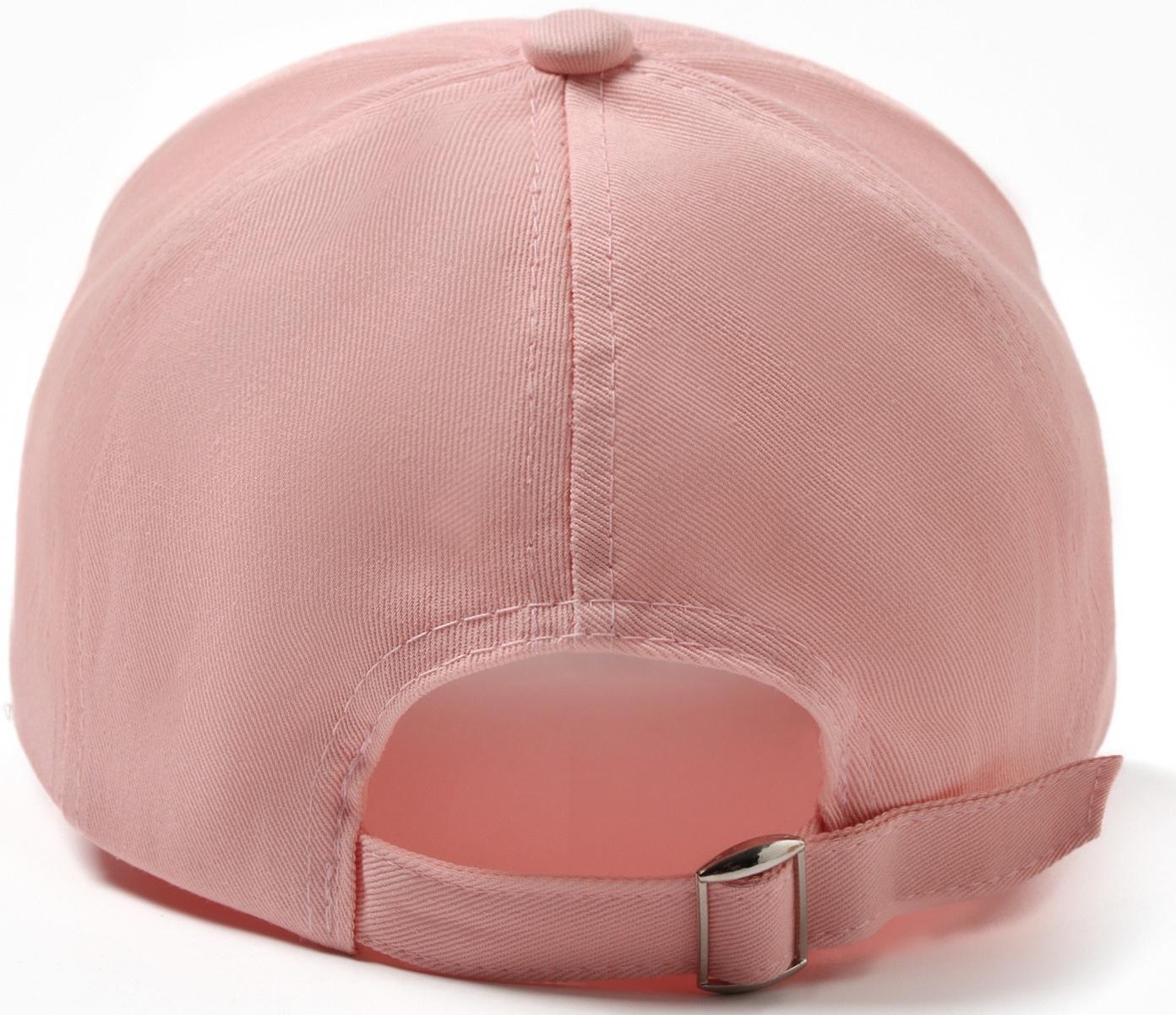 Бейсболка для девочки, цвет розовый, размер 54
