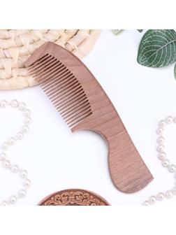 Расческа вид 1, 20 см, бук