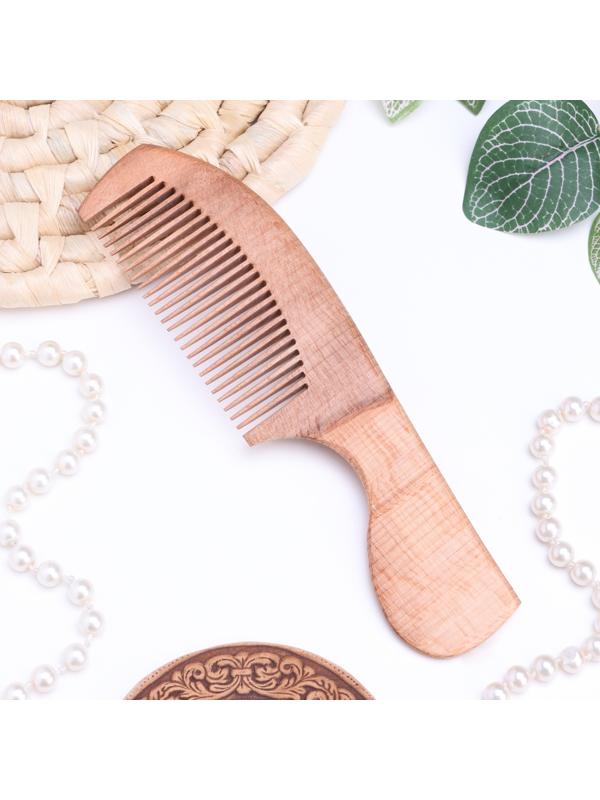 Расческа вид 1, 20 см, бук