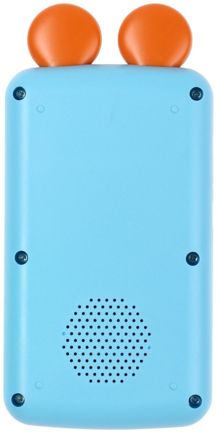 Интерактивный калькулятор детский Windigo, для изучения счёта, голубой