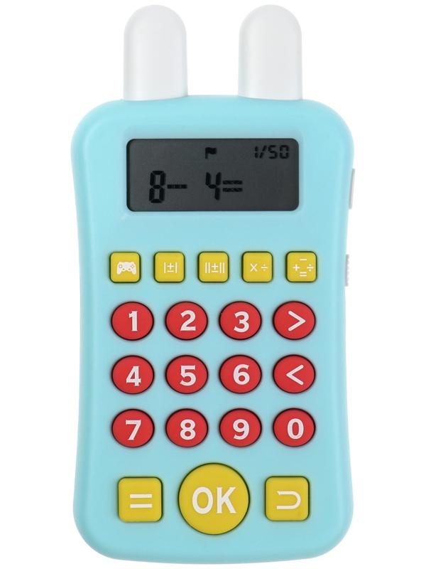 Интерактивный калькулятор детский Windigo, для изучения счёта, голубой