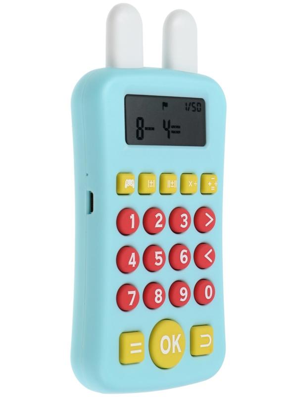 Интерактивный калькулятор детский Windigo, для изучения счёта, голубой