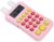 Интерактивный калькулятор детский Windigo, для изучения счёта, розовый