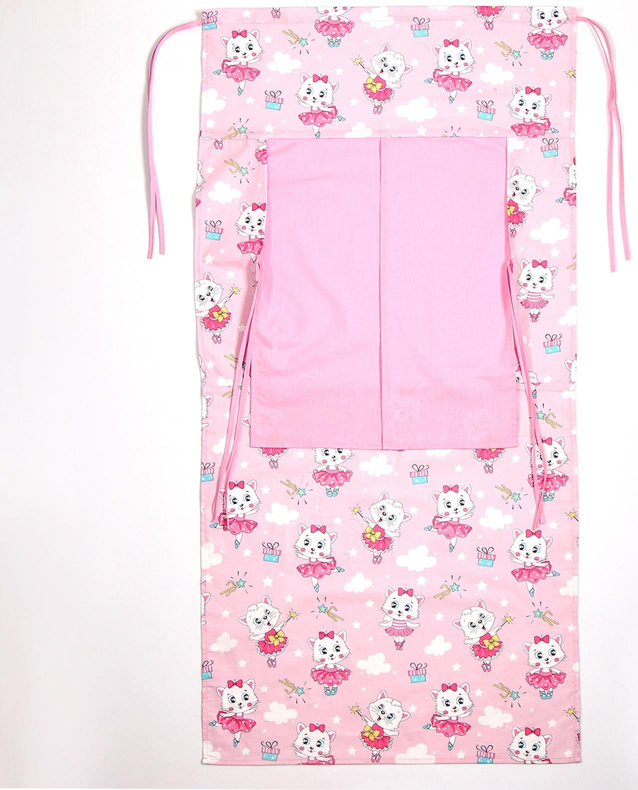 Ширма для кукольного театра «Кошечки в сарафанах», текстиль, р-р 120х60 см