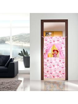 Ширма для кукольного театра «Кошечки в сарафанах», текстиль, р-р 120х60 см