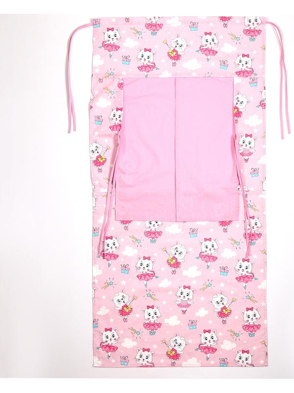 Ширма для кукольного театра «Кошечки в сарафанах», текстиль, р-р 120х60 см