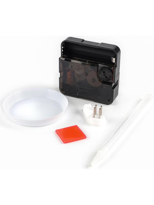 Алмазная мозаика для детей с частичным заполнением на часах «Единорожки», 20 х 20 см