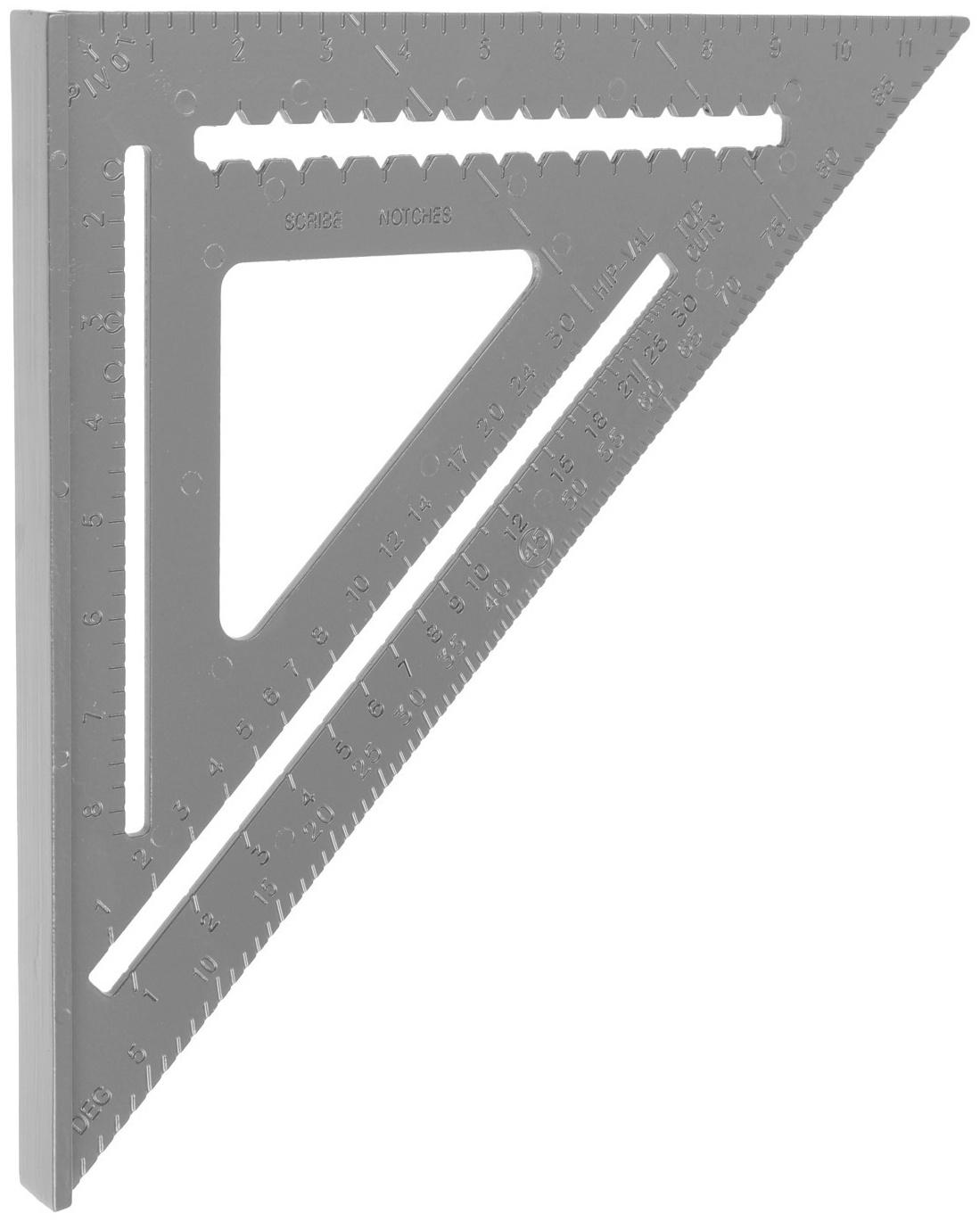 Универсальный кровельный угольник ТУНДРА, алюминий, 300 мм