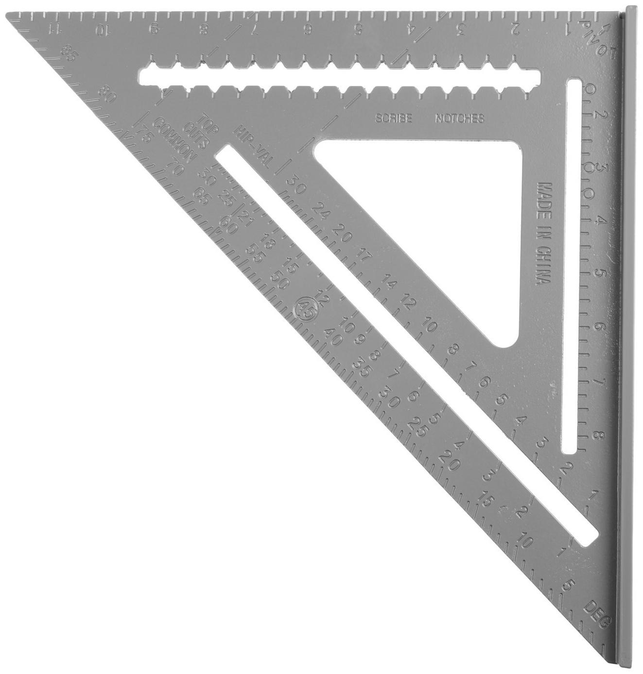 Универсальный кровельный угольник ТУНДРА, алюминий, 300 мм