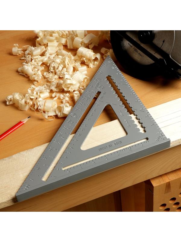 Универсальный кровельный угольник ТУНДРА, алюминий, 300 мм