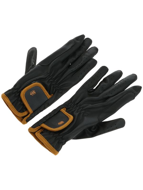 Перчатки для верховой езды Taya equestrianism, размер 12-14 детский, черный ВЕ TG4-Black