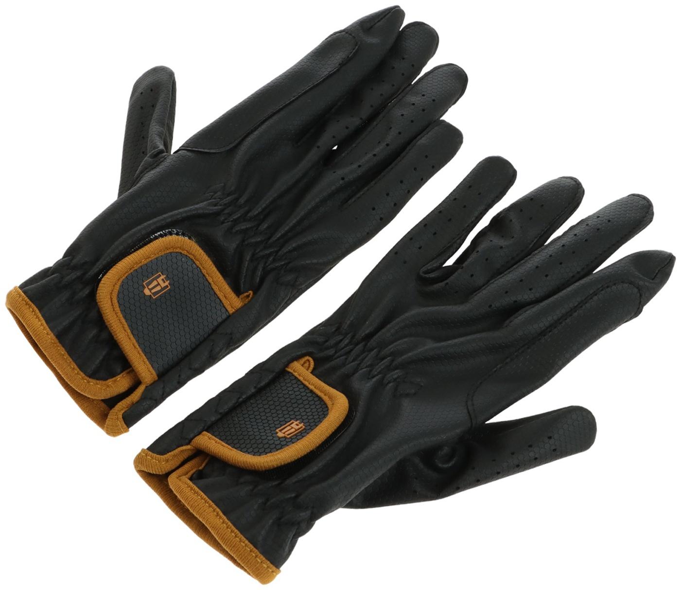 Перчатки для верховой езды Taya equestrianism, размер М, чёрные, ВЕ TG4-Black