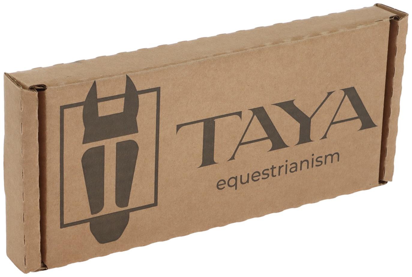 Перчатки для верховой езды Taya equestrianism, размер М, чёрные, ВЕ TG4-Black