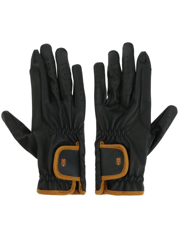 Перчатки для верховой езды Taya equestrianism, размер М, чёрные, ВЕ TG4-Black