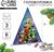 Адвент - календарь новогодний с металлическими головоломками «Змейки у ёлочки», 6 шт.