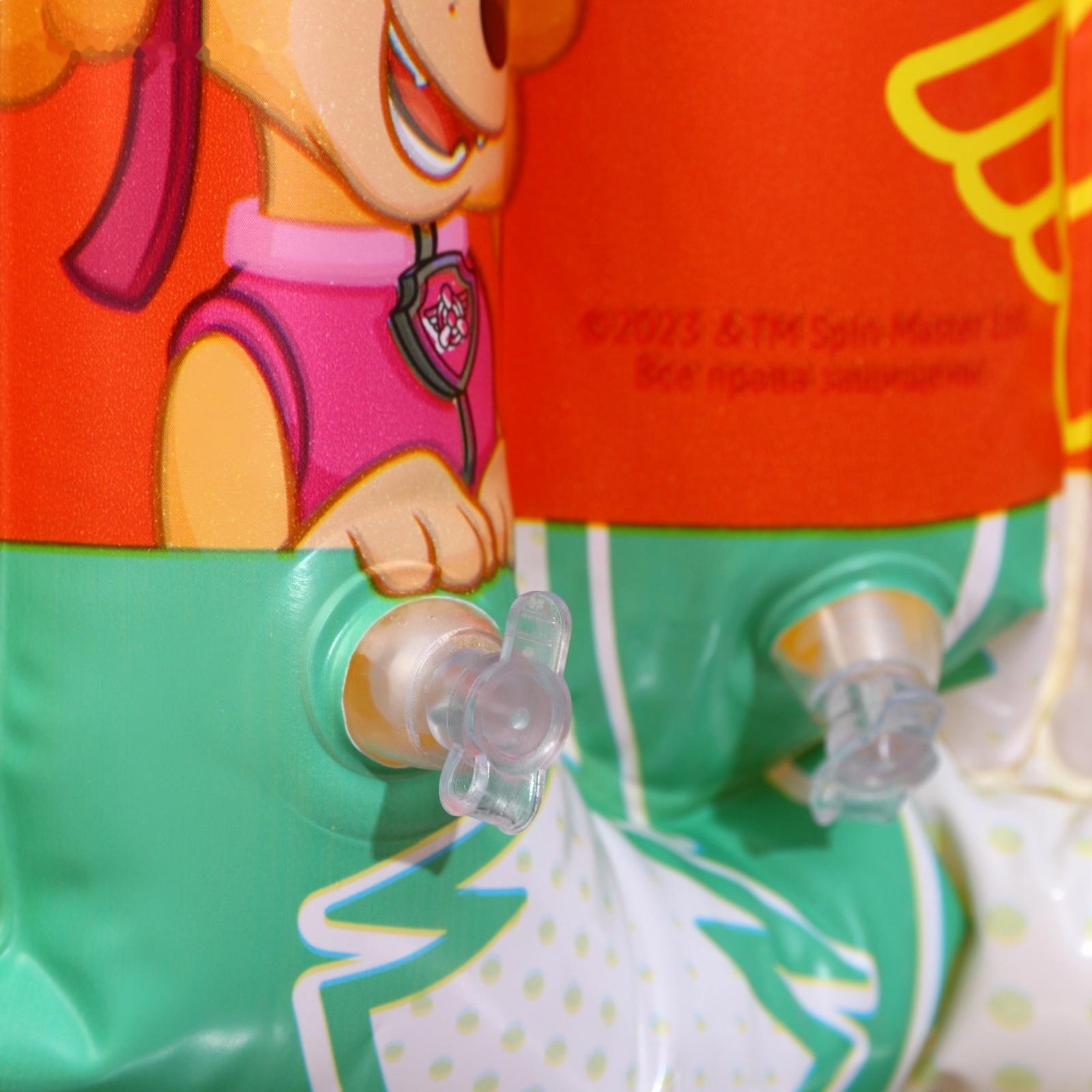 Жилет надувной Щенячий патруль, для плавания, детский, жёлтый