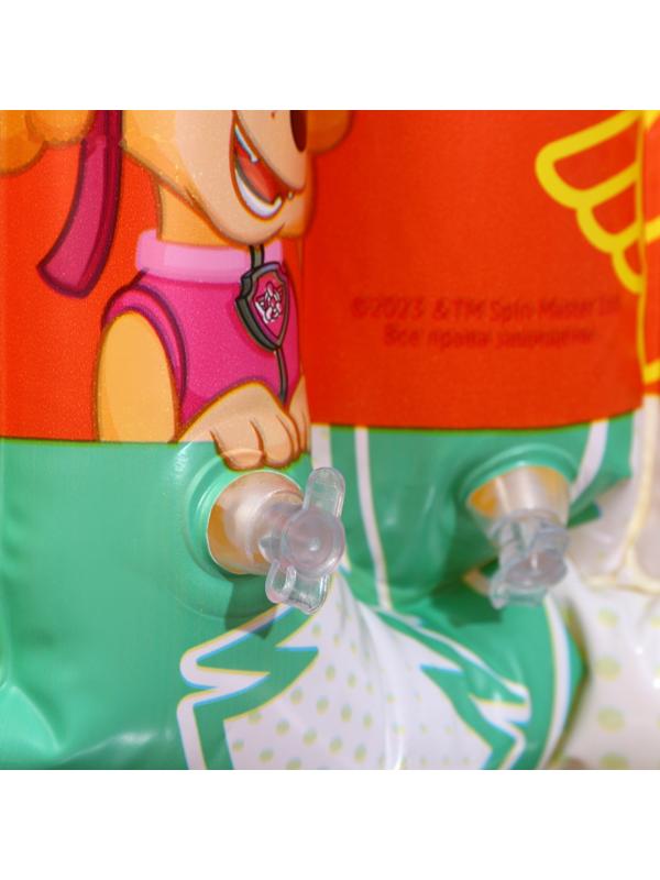 Жилет надувной Щенячий патруль, для плавания, детский, жёлтый