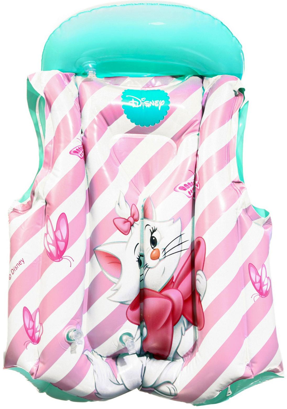 Жилет надувной «Кошечка Мари», для плавания, детский, цвет розовый