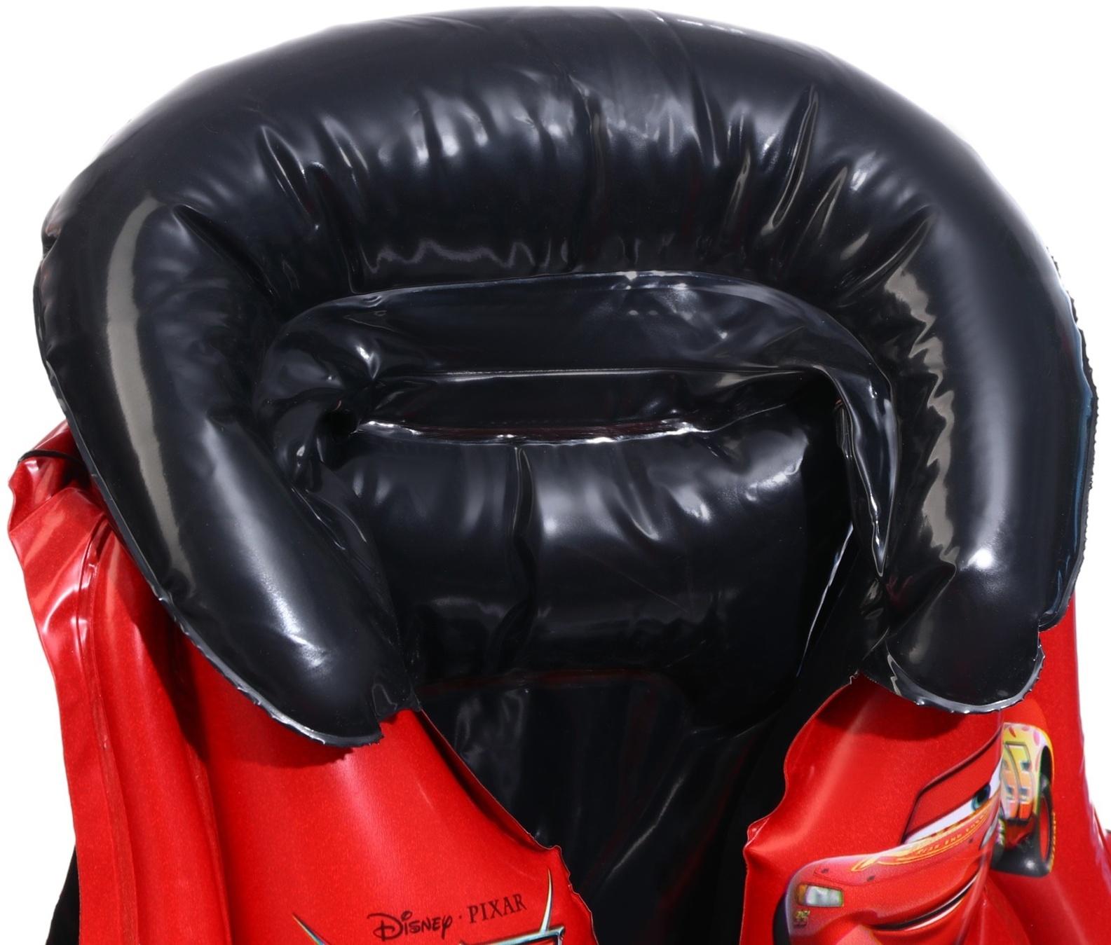 Жилет надувной «Тачки», для плавания, детский, цвет красный