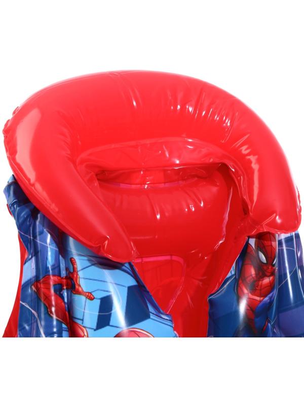 Жилет надувной «Человек Паук», для плавания, детский, цвет синий