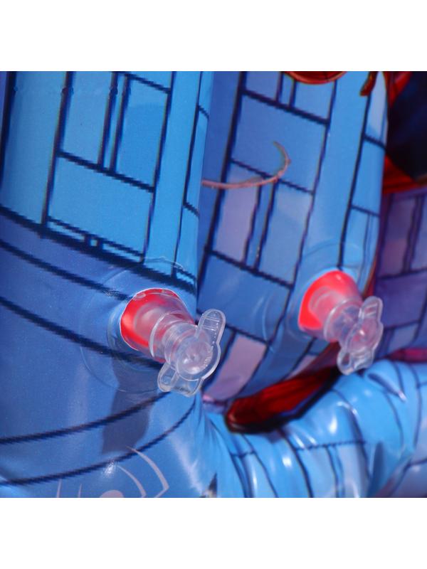 Жилет надувной «Человек Паук», для плавания, детский, цвет синий