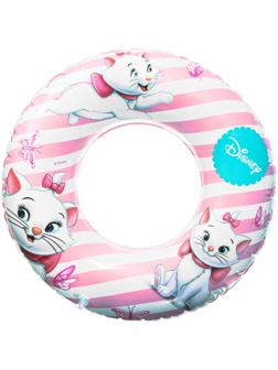 Круг надувной «Кошечка Мари», для плавания, 55 см., детский, цвет розовый