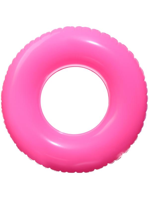 Круг надувной «Минни Маус», для плавания 55 см., детский, цвет розовый