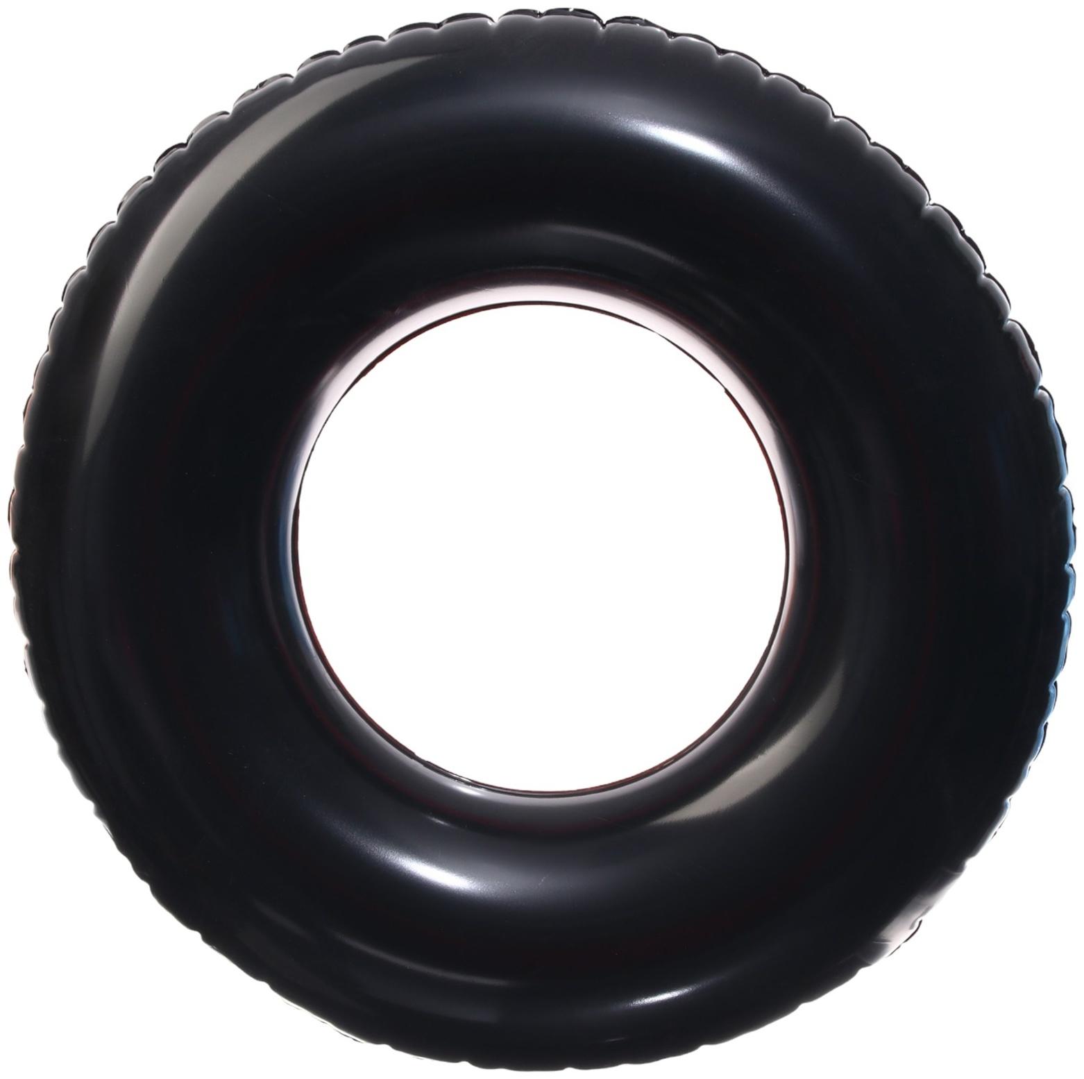 Круг надувной «Тачки», для плавания 55 см., детский, цвет красный