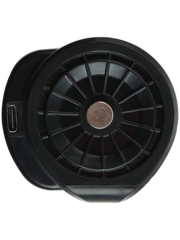 Вентилятор в салон автомобиля, на подголовник, 12 В, USB 2 м, пластик