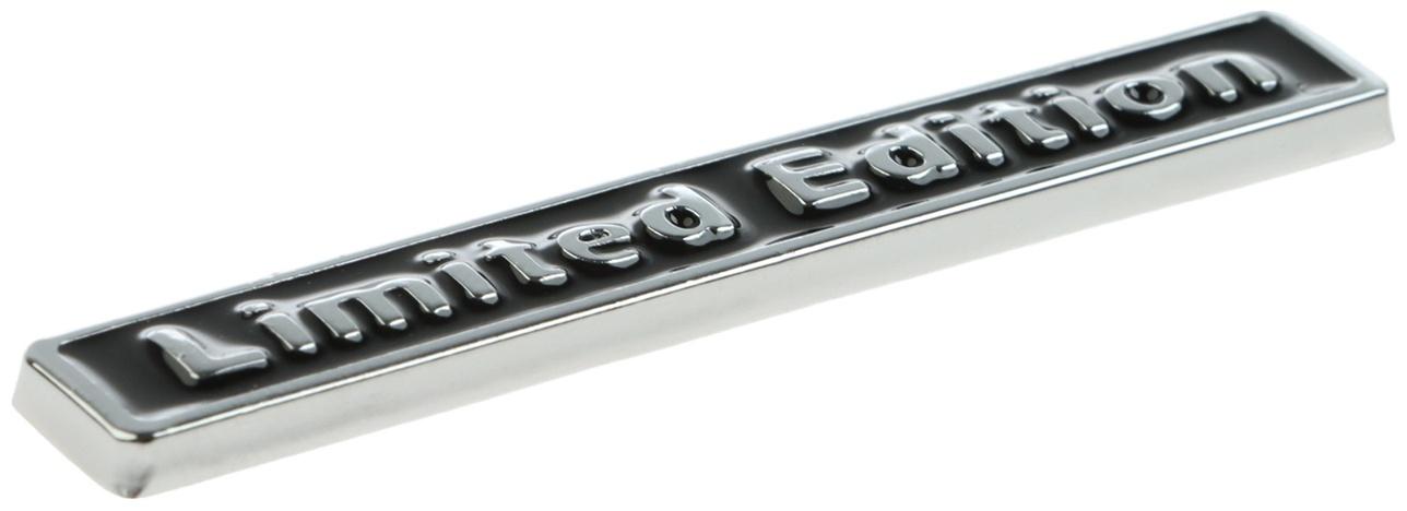 Наклейка Limited Edition TORSO, металлическая, 6,5×1 см, чёрная