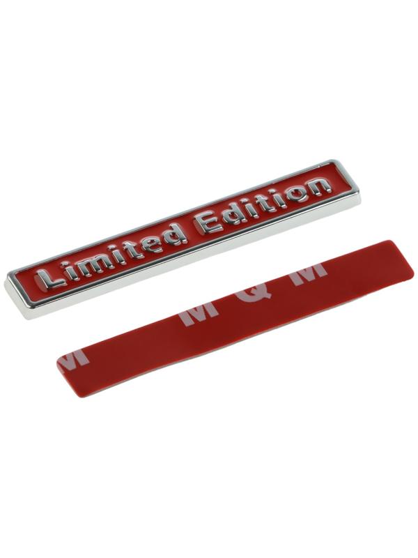 Наклейка Limited Edition TORSO, металлическая, 6,5×1 см, красная