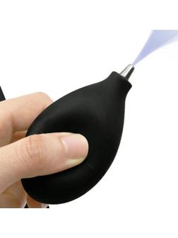 Воздуходувка для уборки, ручная,автомобильная, чёрный, резина