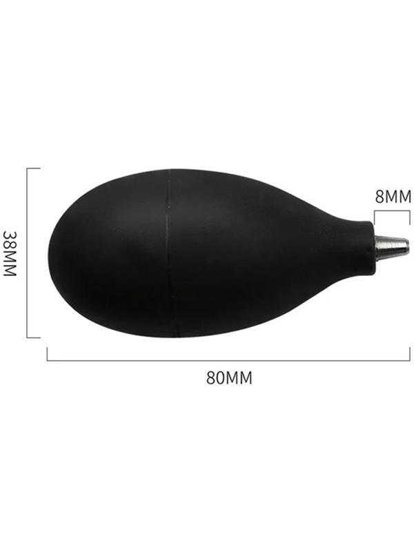 Воздуходувка для уборки, ручная,автомобильная, чёрный, резина