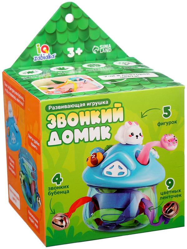 Развивающая игрушка «Звонкий домик», 5 фигурок, 3+