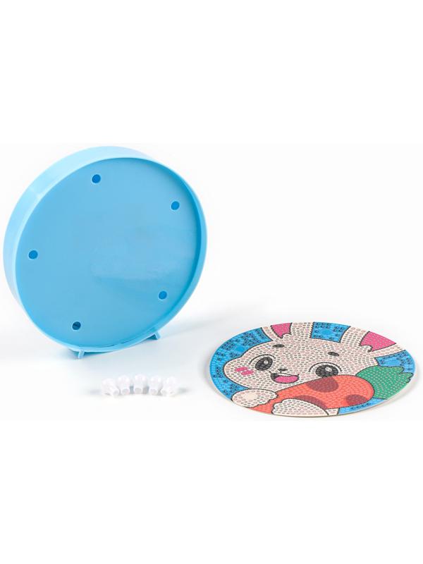 Ночник своими руками. Алмазная мозаика для детей на ночнике «Зайка», 15×15 см, набор для творчества