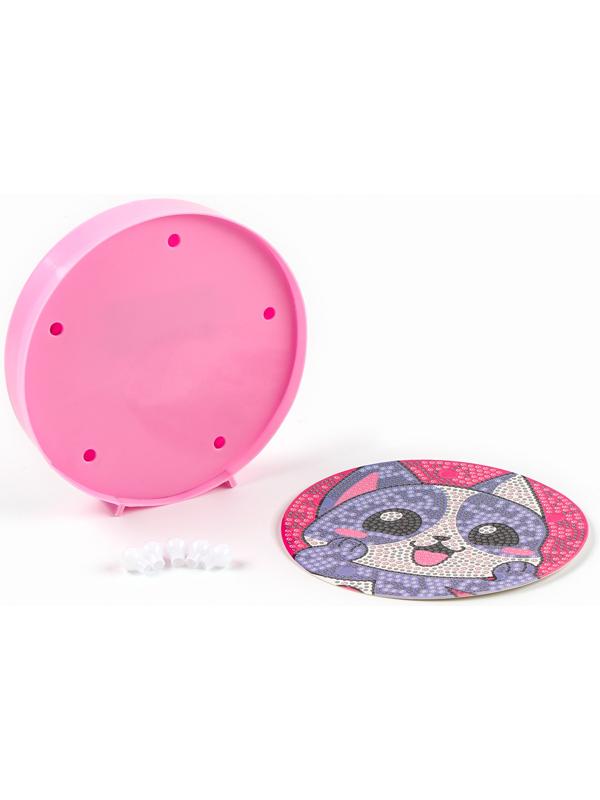 Ночник своими руками. Алмазная мозаика для детей на ночнике «Котик», 15×15 см, набор для творчества