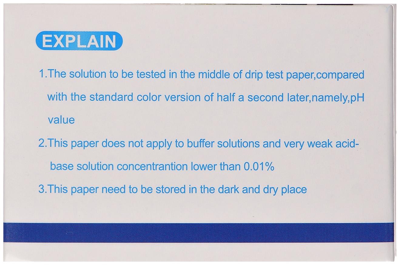 Лакмусовая бумага для измерения кислотности воды, набор 80 шт.