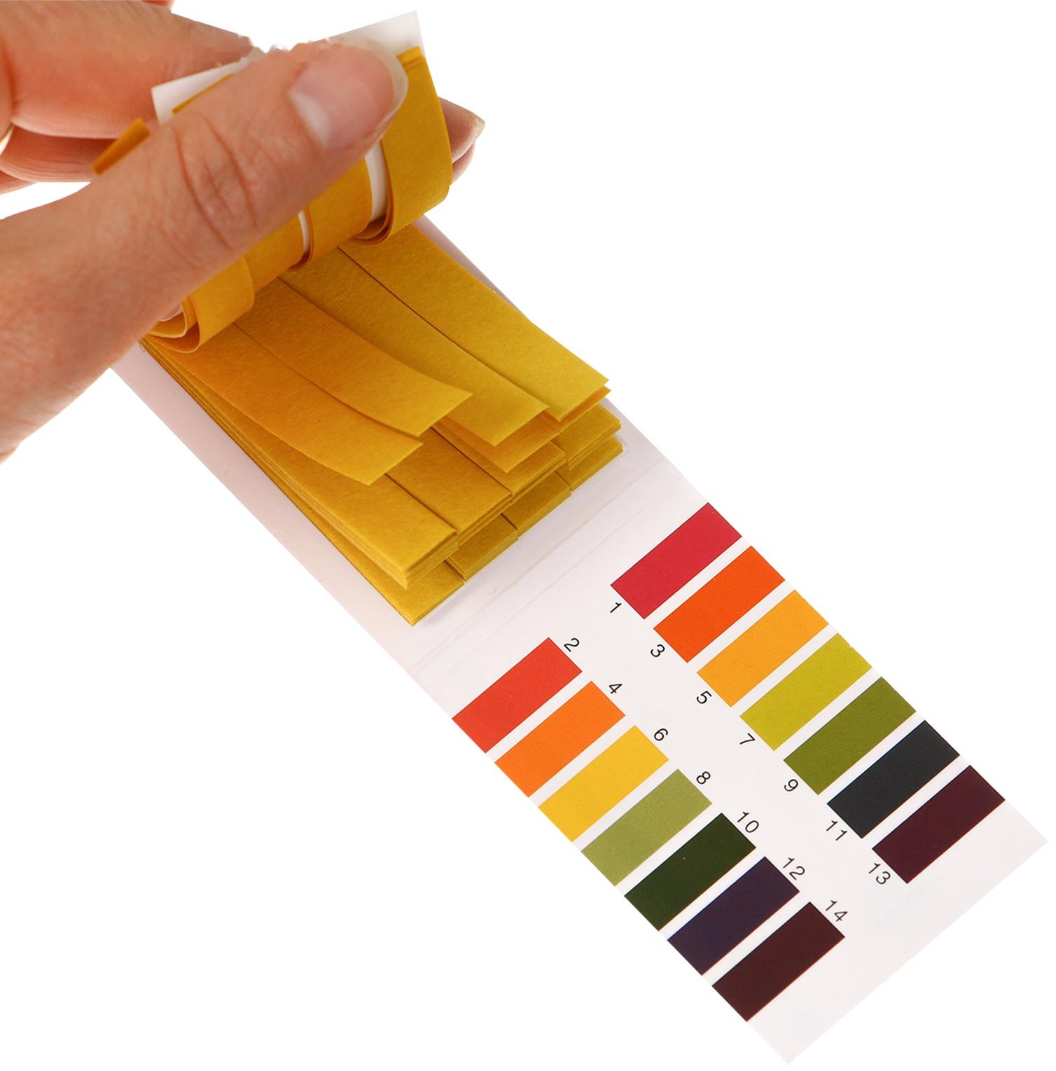 Лакмусовая бумага для измерения кислотности воды, набор 80 шт.