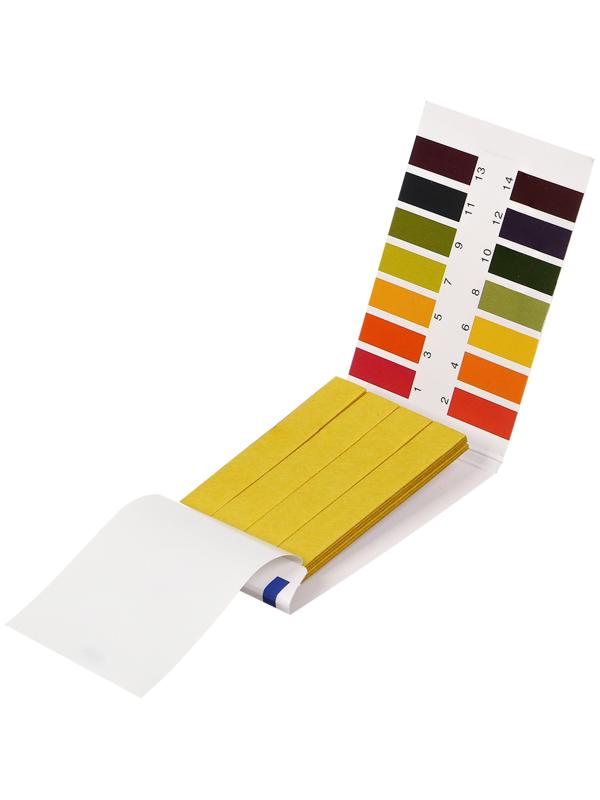 Лакмусовая бумага для измерения кислотности воды, набор 80 шт.