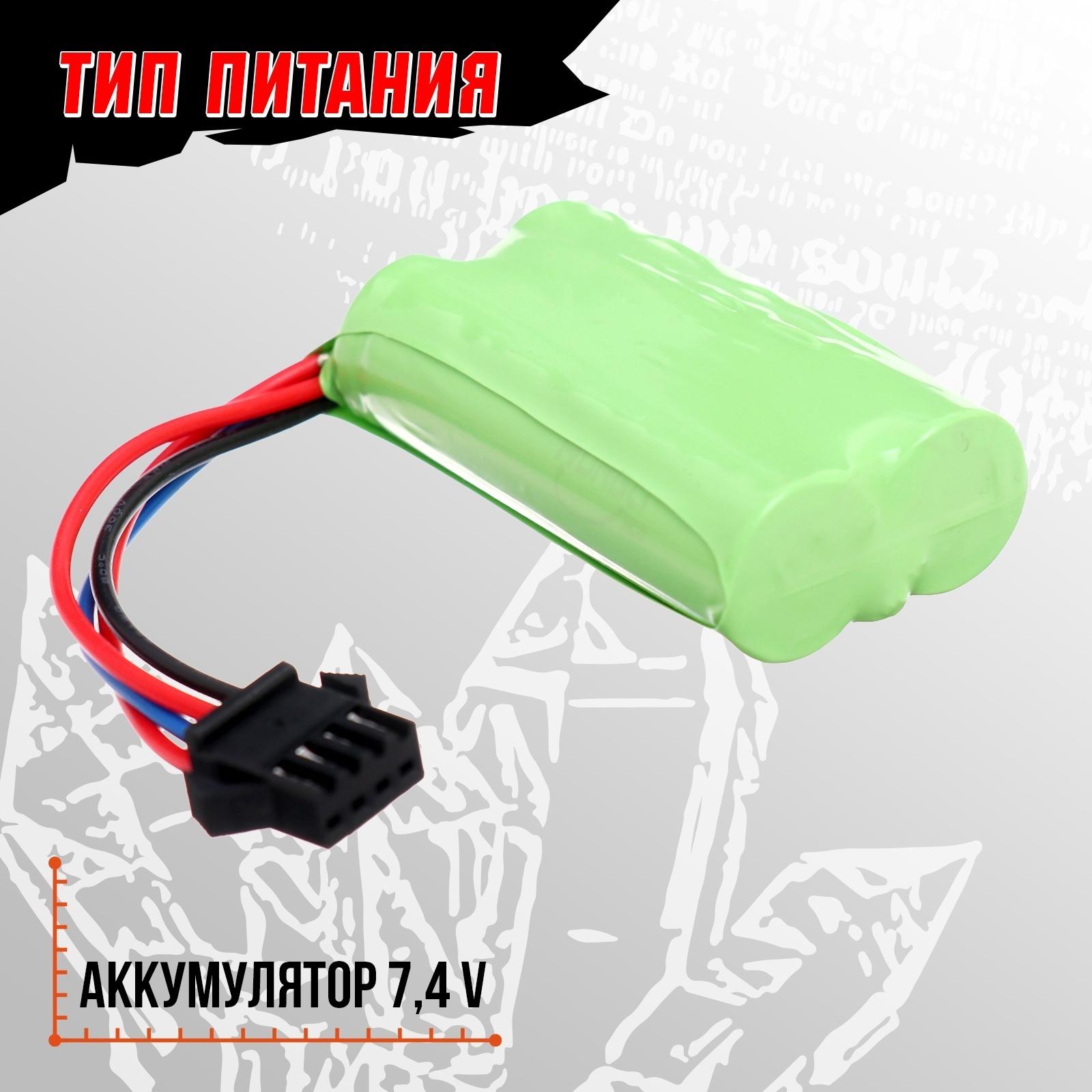 Автомат «Шторм», стреляет орбизами, работает от аккумулятора 7,4 V